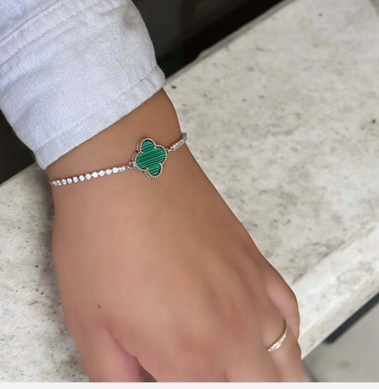 PA-RD-CV_PULSERA_INSPIRACION_FRANCESA_TREBOL_MALAQUITA_CON_CIRCONITAS_108