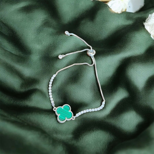 PA-RD-CV_PULSERA_INSPIRACION_FRANCESA_TREBOL_MALAQUITA_CON_CIRCONITAS_108_1